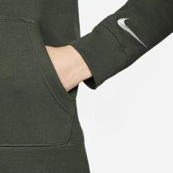 Nike F.C. Hoodie Essentials - Hasta/Dark Teal Green/White -football d3173107aeb5