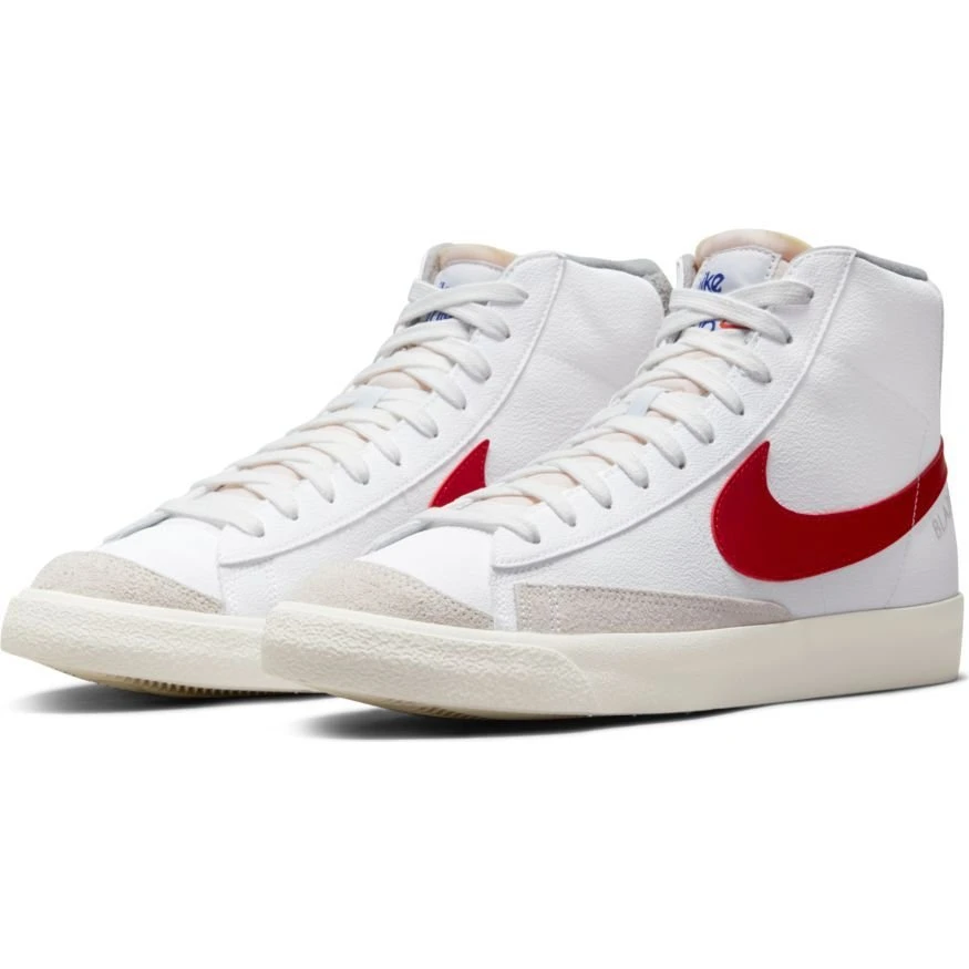 Nike Sneaker Blazer Mid '77 - White/Gym Red/Smoke Grey 5 Nike Sneaker Blazer Mid '77 - White/Gym Red/Smoke Grey - Image 5