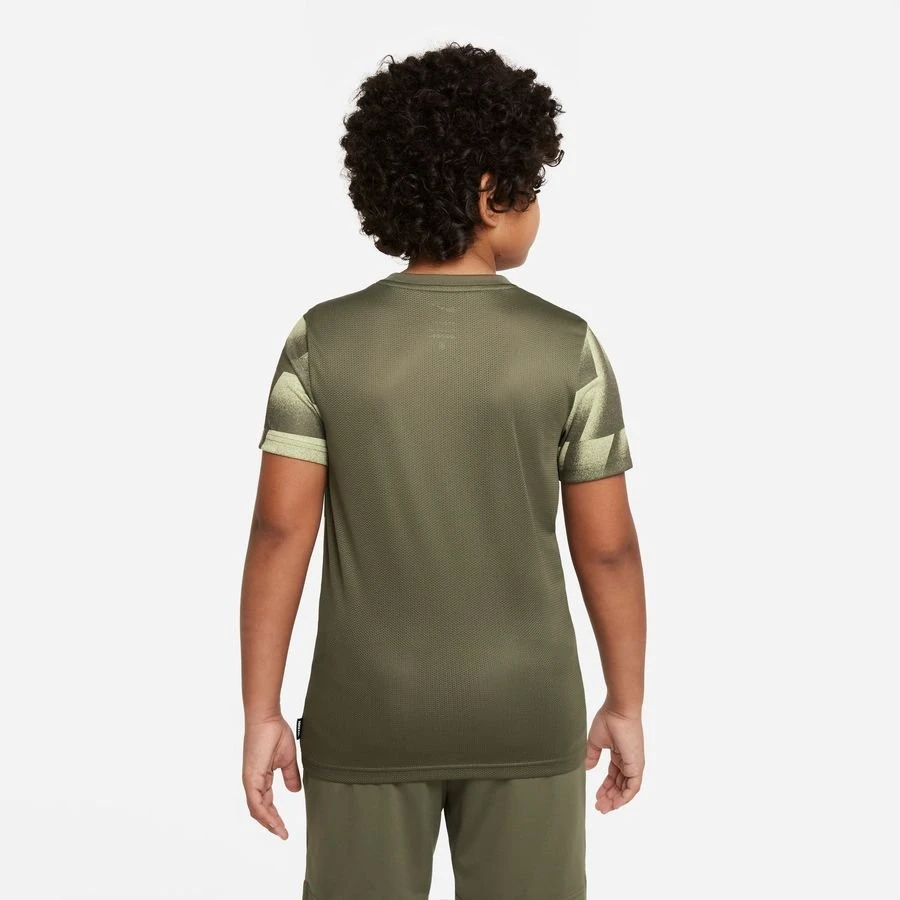Nike F.C. T-Shirt Dri-FIT Libero GX - Medium Olive/Black/White Kids 2 Nike F.C. T-Shirt Dri-FIT Libero GX - Medium Olive/Black/White Kids - Image 2