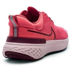 Nike Running Shoe React Miler 2 - White/Pink Woman -football d65b688d2cf0