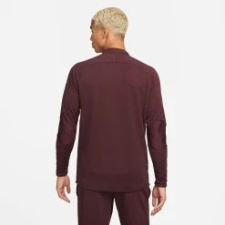 Nike Training Shirt Therma-FIT Academy Drill Winter Warrior - Burgundy Crush/Reflect Silver -football d910727cf525
