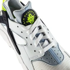 Nike Sneaker Air Huarache - White/Blackened Blue/Volt 14 Nike Sneaker Air Huarache - White/Blackened Blue/Volt -football d9614591366c