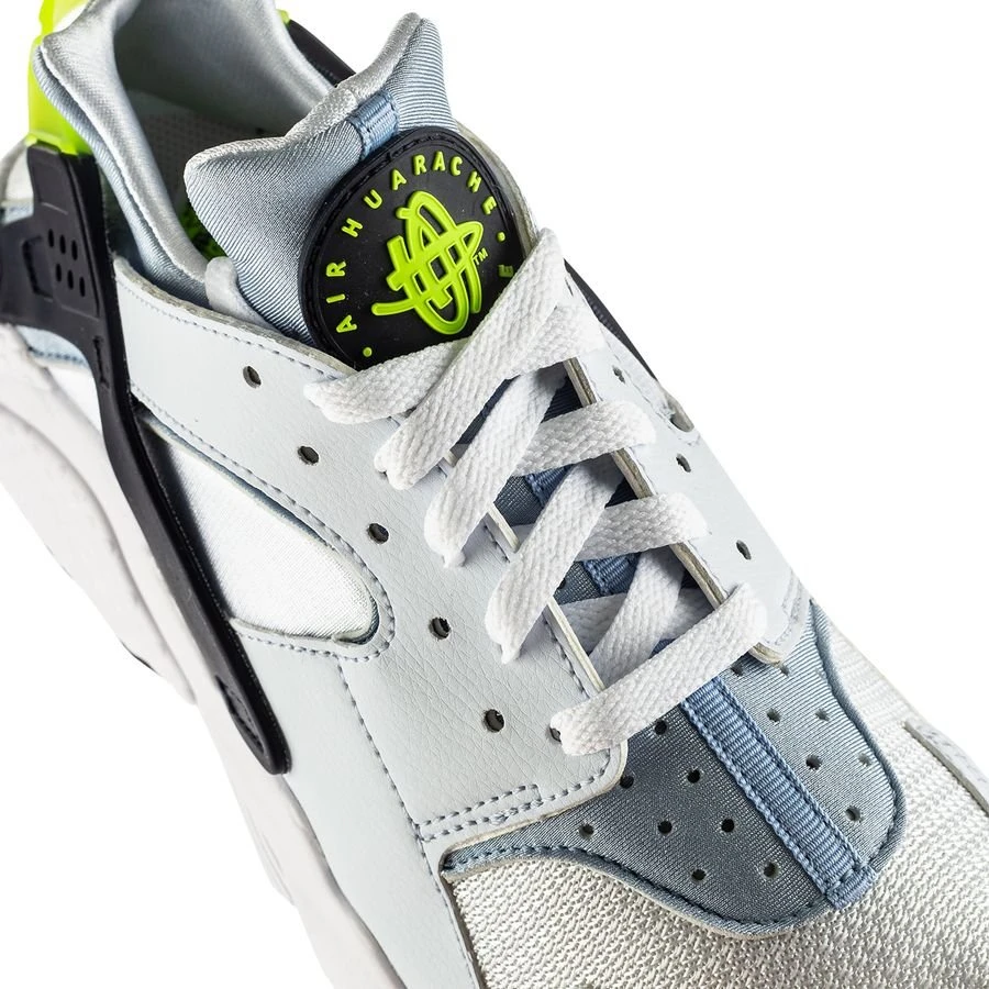 Nike Sneaker Air Huarache - White/Blackened Blue/Volt 6 Nike Sneaker Air Huarache - White/Blackened Blue/Volt - Image 6