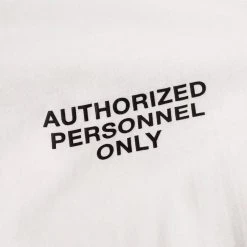 Nike T-Shirt NSW Tech Authorised Personnel - Sail/Black -football d9bd0d9ff9ca