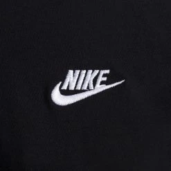 Nike T-Shirt NSW Club Long Sleeves - Black/White -football d9dc25d84094