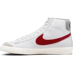 Nike Sneaker Blazer Mid '77 - White/Gym Red/Smoke Grey 15 Nike Sneaker Blazer Mid '77 - White/Gym Red/Smoke Grey -football da861da8ba27