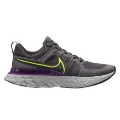 Nike Running Shoe React Infinity Flyknit 2 - Particle Grey/Volt