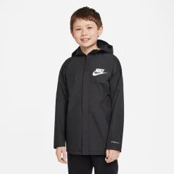 Nike NSW Storm-FIT Windrunner Jacket - Black/White Kids