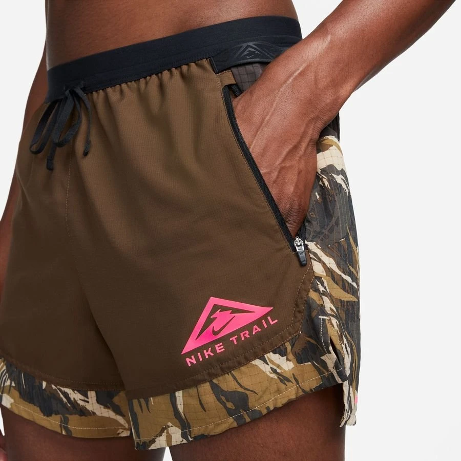 Nike Shorts Dri-FIT Trail Flex Stride - Velvet Brown/Hyper Pink 2 Nike Shorts Dri-FIT Trail Flex Stride - Velvet Brown/Hyper Pink - Image 2