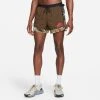 Nike Shorts Dri-FIT Trail Flex Stride - Velvet Brown/Hyper Pink