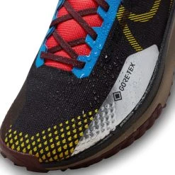 Nike Running Shoe React Pegasus Trail 4 Gore-Tex - Black/Vivid Sulfur/Light Blue -football e07935ba727d