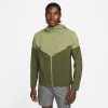 Nike Running Jacket Repel Windrunner - Rough Green/Reflect Silver