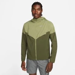 Nike Running Jacket Repel Windrunner - Rough Green/Reflect Silver