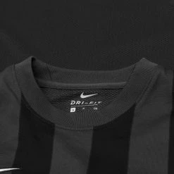 Nike Playershirt Dri-FIT Striped Division IV - Anthracite/Black/White Long Sleeves Kids -football e29747612a58