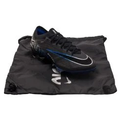 Nike Air Zoom Mercurial Vapor 15 Elite FG Shadow - Black/Chrome/Hyper Royal -football e2b3ea7a93fa