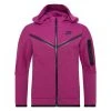 Nike Hoodie NSW Tech Fleece - Burgundy/Black Kids