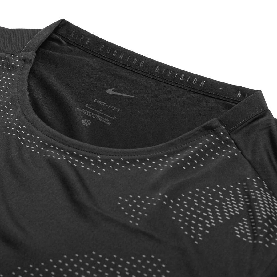 Nike Running T-Shirt Division Rise 365 - Black 3 Nike Running T-Shirt Division Rise 365 - Black - Image 3