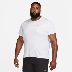 Nike Running T-Shirt Dri-FIT UV Miller - White/Reflect Silver