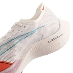 Nike Running Shoe ZoomX Vaporfly NEXT% 2 - White/Laser Blue/Orange Woman -football e5090276a488