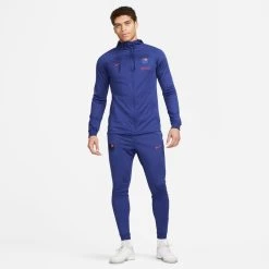 Nike Barcelona Tracksuit Dri-FIT Strike Senyera - Deep Royal Blue/Noble Red