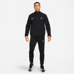 Nike F.C. Tracksuit Dri-FIT Drill Libero - Black/Habanero Red/White
