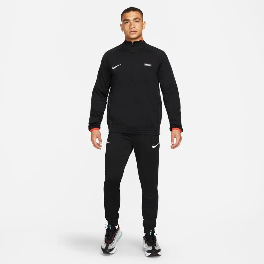 Nike F.C. Tracksuit Dri-FIT Drill Libero - Black/Habanero Red/White 1 Nike F.C. Tracksuit Dri-FIT Drill Libero - Black/Habanero Red/White