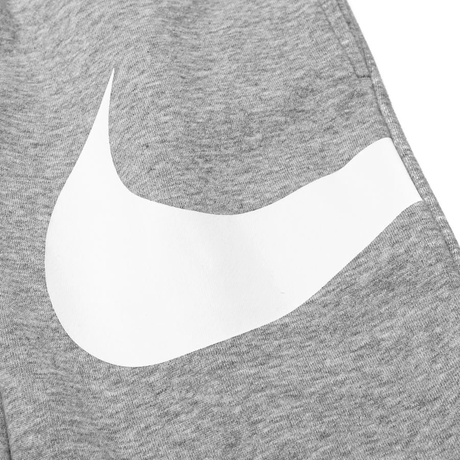 Nike Sweatpants NSW Fleece Swoosh - Grey Heather/White Kids 2 Nike Sweatpants NSW Fleece Swoosh - Grey Heather/White Kids - Image 2