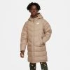 Nike Winter Jacket NSW Synthetic-fill Parka - Khaki/White Kids