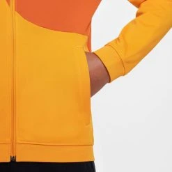 Nike Holland Training Jacket Academy Pro Anthem 2022/23 - Orange Peel/Black Kids -football e7c200bcac71