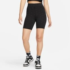 Nike Air Tights NSW Bike - Black/White Woman -football e7c83460f627