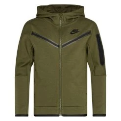 Nike Hoodie NSW Tech Fleece - Rough Green/Black Kids