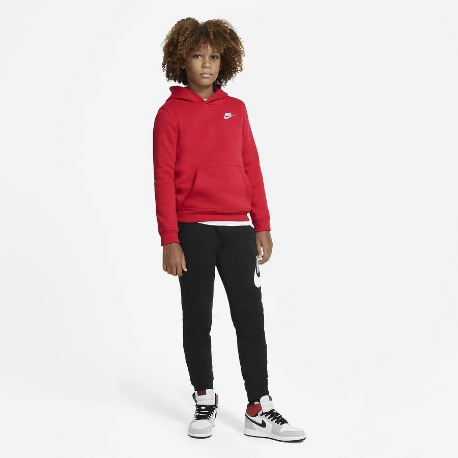 Nike Hoodie NSW Club - University Red/White Kids 6 Nike Hoodie NSW Club - University Red/White Kids - Image 6