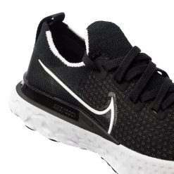Nike Running Shoe React Infinity Flyknit - Black/White/Dark Grey Woman Women -football e9e4aee64fb5