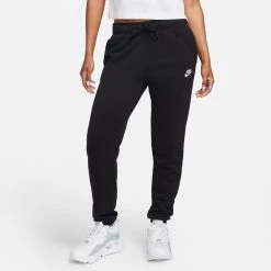 Nike Sweatpants NSW Club Fleece - Black/White Woman
