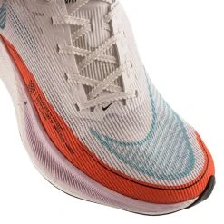Nike Running Shoe ZoomX Vaporfly NEXT% 2 - White/Laser Blue/Orange Woman -football eaf7b2e967be