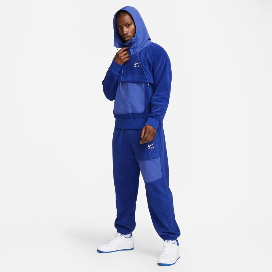 Nike Air Hoodie Therma-FIT Winterized - Deep Royal Blue/White 2 Nike Air Hoodie Therma-FIT Winterized - Deep Royal Blue/White - Image 2