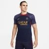 Nike Paris Saint Germain Training T-Shirt Dri-FIT Strike - Blackened Blue/Gold Suede