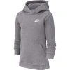 Nike Hoodie NSW Club - Carbon Heather/White Kids