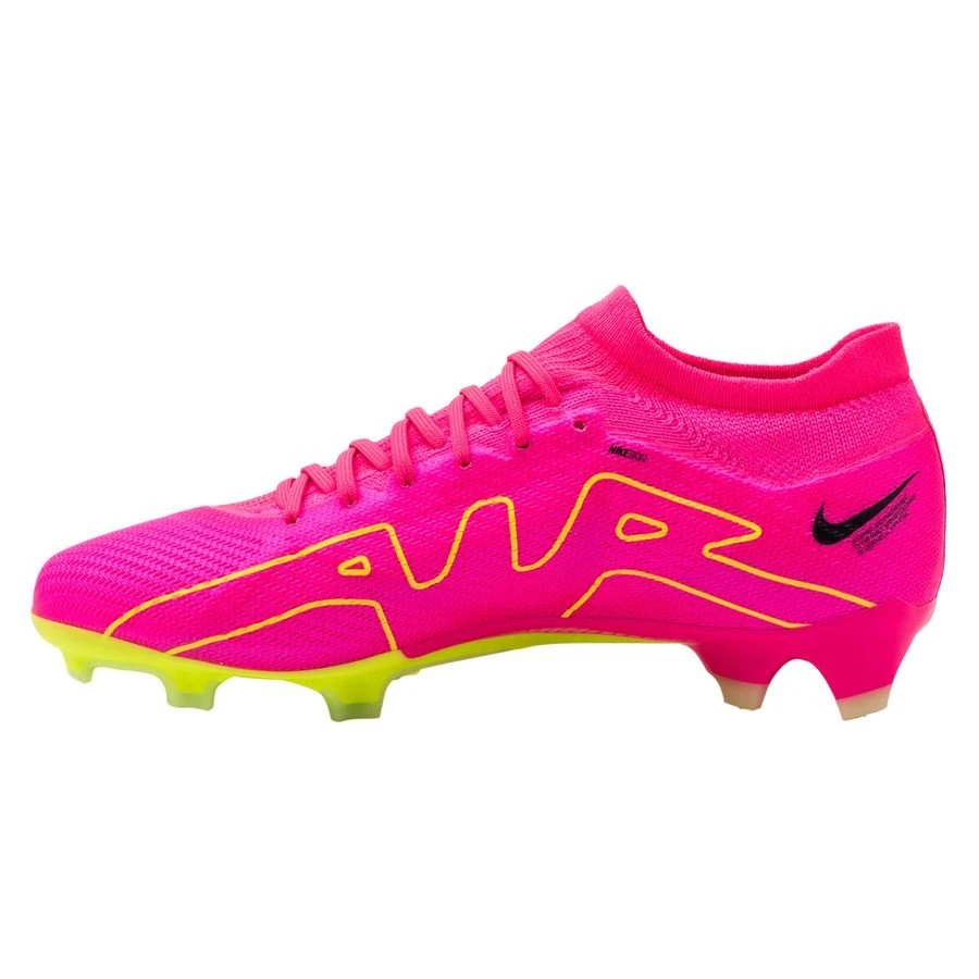 Nike Air Zoom Mercurial Vapor 15 Pro FG Luminous - Pink Blast/Volt/Gridiron 2 Nike Air Zoom Mercurial Vapor 15 Pro FG Luminous - Pink Blast/Volt/Gridiron - Image 2