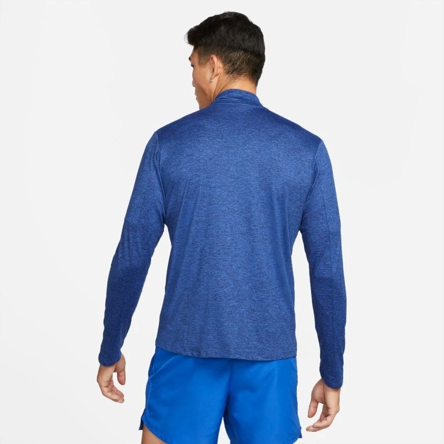 Nike Running Shirt 1/2 Zip Dri-FIT Element - Obsidian/Reflect Silver 3 Nike Running Shirt 1/2 Zip Dri-FIT Element - Obsidian/Reflect Silver - Image 3