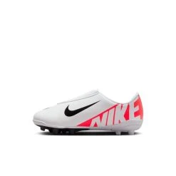 Nike Mercurial Vapor 15 Club Velcro MG Ready - Bright Crimson/White/Black Kids 6 Nike Mercurial Vapor 15 Club Velcro MG Ready - Bright Crimson/White/Black Kids -football f02646fa712c