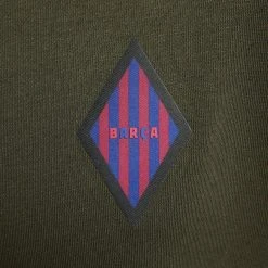 Nike Barcelona Sweatshirt NSW Club French Terry - Sequoia/Black -football f2372169bbe5