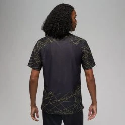 Nike Paris Saint Germain 4. Training Set Jordan X PSG 2023 - Black/Yellow -football f23ed756a03d