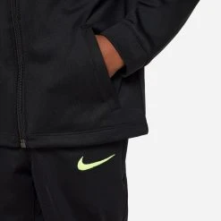 Nike Tottenham Tracksuit Dri-FIT Strike - Black/Volt Kids -football f2f7bbc867e7