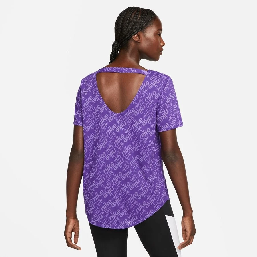 Nike Air Running T-Shirt Dri-FIT - Court Purple Woman 2 Nike Air Running T-Shirt Dri-FIT - Court Purple Woman - Image 2