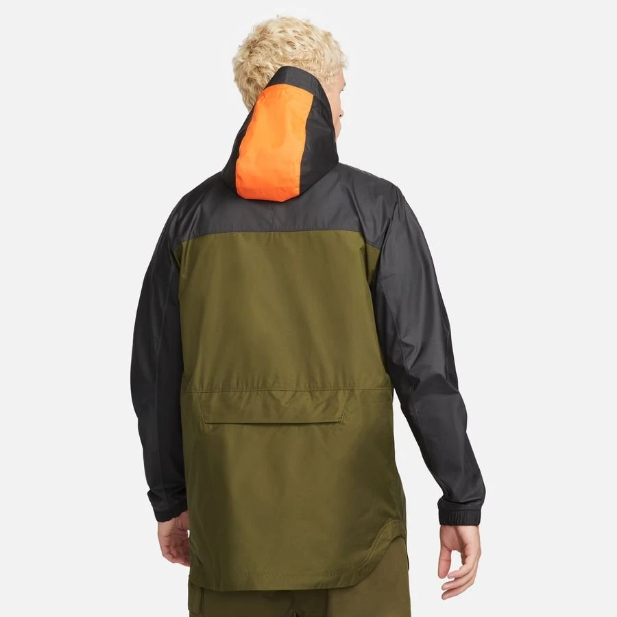 Nike Jacket NSW Woven - Rough Green/Smoke Grey/Safety Orange 2 Nike Jacket NSW Woven - Rough Green/Smoke Grey/Safety Orange - Image 2