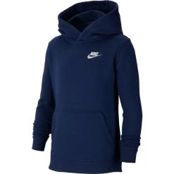 Nike Hoodie NSW Club - Midnight Navy/White Kids