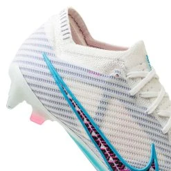 Nike Air Zoom Mercurial Vapor 15 Elite SG-PRO Anti-Clog Blast - White/Baltic Blue/Pink Blast/Indigo Haze -football f826534b8e4a
