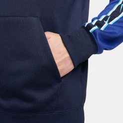 Nike Chelsea Hoodie NSW Repeat FZ - College Navy/Rush Blue -football f86eff37f067