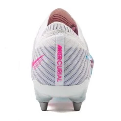 Nike Air Zoom Mercurial Vapor 15 Elite SG-PRO PLAYER EDITION Blast - White/Baltic Blue/Pink Blast/Indigo Haze -football f90f65aae857